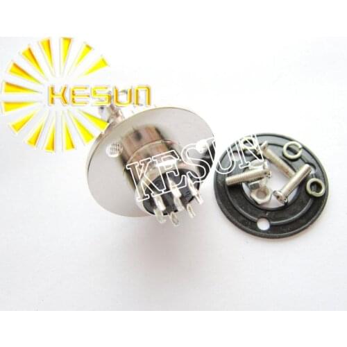 10pair GX16-8 GX16 8Pin With Flange Male & Female 16mm Wire Panel Connector M16 circular connector Socket Plug