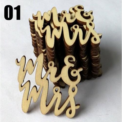 15pcs Wooden Decoration Family English Letter Scene Prop Wedding Wood Piece Hanging Personalized Name Birthday Party Home Props