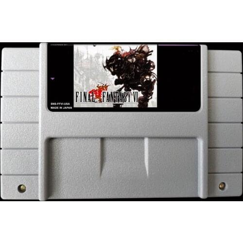 16Bit Games ** Final Fantasy 6 ( USA Version English translation!! )