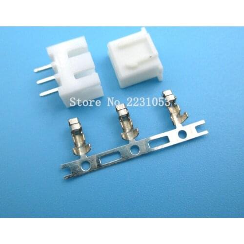 20 Sets/LOT XH2.54 Connector Kits 2.54mm Pin Header + 3P Terminal + Housing XH2.54-3P Wholesale Electronic