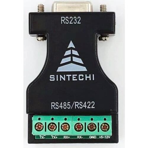 DB9 RS232 to RS422 Converter Com adapter RS-232 to RS485 Integrated connector serial to 232-485/422 communication Full duplex