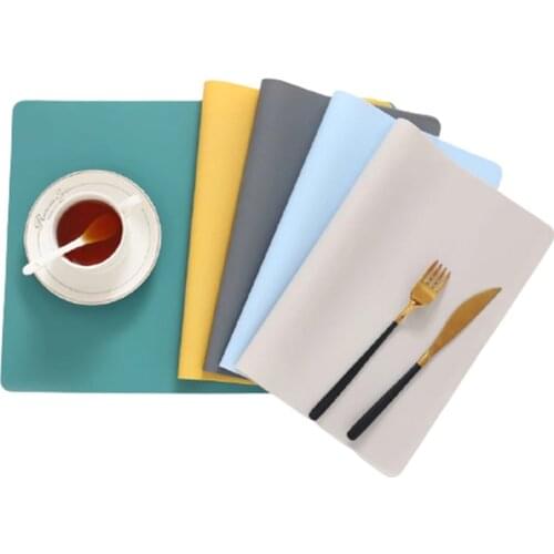 Baby Placemat Silicone Plate Mat Food Grade Silicone Table Pad BPA Free Waterproof Heat Insulation Kitchen Gadget Easy Cleaning