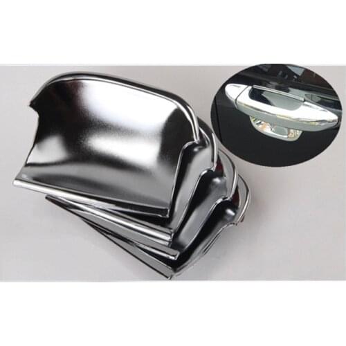 For VW PASSAT B6 3C CC 2006 2007 2008 2009 2010 New Chrome Car Door Handle Cup Bowl Cover Trim Free Drop Shipping