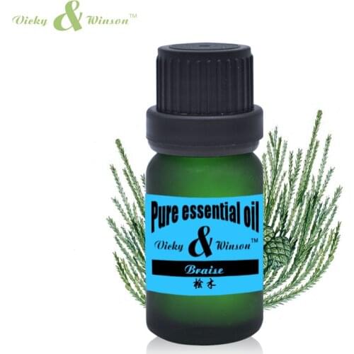 Vicky&winson Braise essential oil 10ml Juniperus formoseensis Hayata Shrinking Pores Oil Control Skin Tightening VWDF16