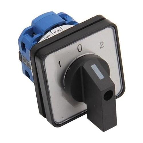 Electric 3 Position Rotary Cam Switch 660V 20A Changeover Switch LW26-20/1