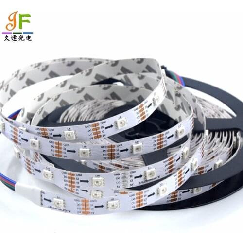 50M 10X5M SK9822 36Leds/M Addressable 5050 RGB full color flexible LED strip IP30 Non-waterproof DATA and CLOCK seperately