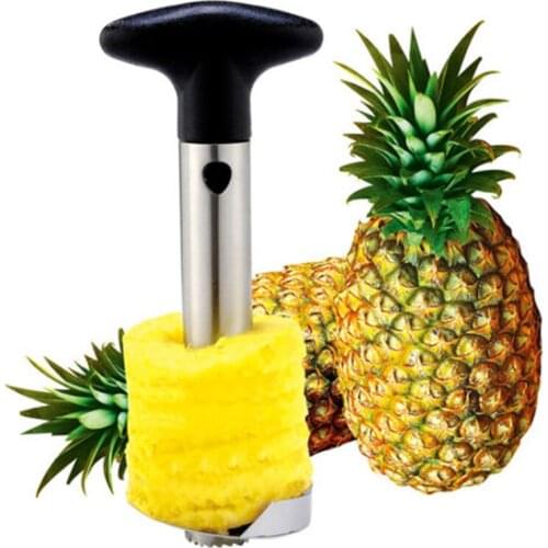 Stainless Steel Pineapple Slicers Fruit Knife Kitchen Tool Pineapple Corer Slicer Peeler Cutter Parer Best Selling