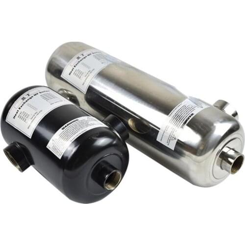 1pc 20-200KW Hot and cold water 3T heat exchanger/pool tube heat exchanger/pool spa hot and cold water exchange equipment