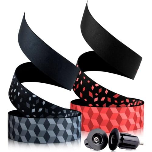 Etook Road Bike Handlebar Tape Bicycle Bar Tape Professional Cycling Accessories Two Bar Plugs For Touring and Road Racing