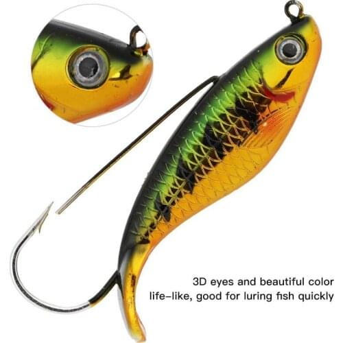 1 PCS 21.2g 8.5cm Hard Fishing Bait Fish ScalesHard Fishing Lures With Single Hook Metal Spinner Saltwater Lake River