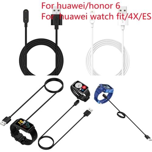 1m Fast Charging Cable For Huawei Watch ES/Band 6 Adapter USB Magnetic Charger For Huawei Watch Fit / Children 4 Dock Cradle