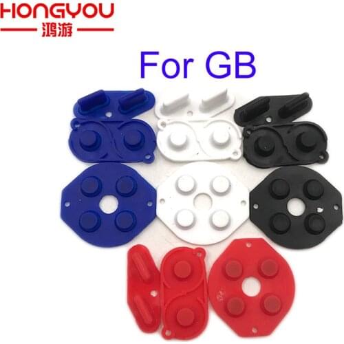 10sets For GB Conductive Rubber Silicone Pads Buttons For Game Boy classic Console