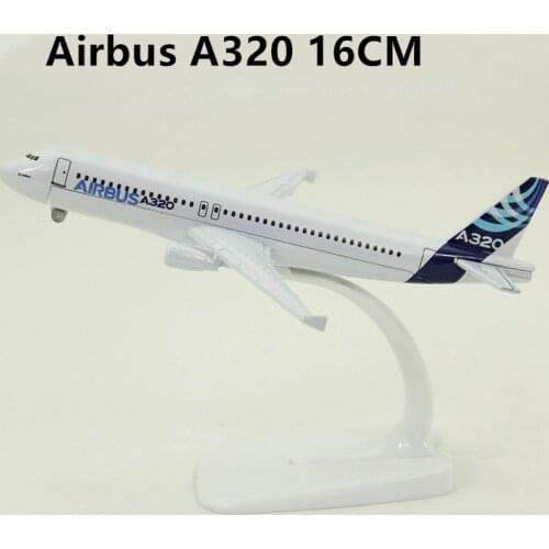 16CM 1:400 Scale Airbus A320 Prototype Airplane Plane Model Diecast Aircraft Toys Gifts Airliner Model Kids Gift Collectible