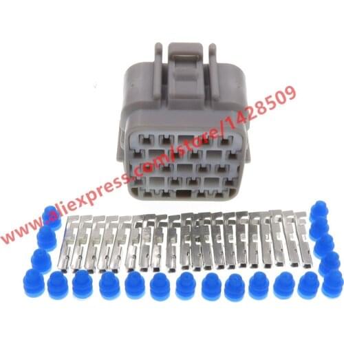 20 Pin 6189-0714 DL 040 Series Grey Female Electrical Control Board Connector ECU Car Connector Plug With Terminals