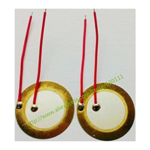 35mm Piezo Ceramic Element with cable length