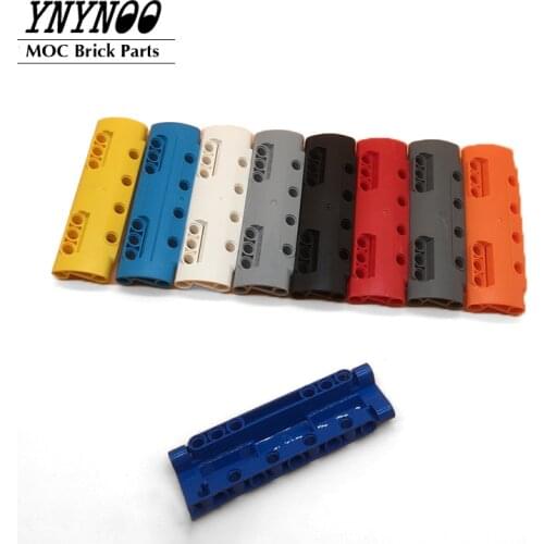 4Pcs/lot Techncial Panels Curved 11x3 Panel 11954 MOC Building Blocks Bricks Parts DIY STEAM Ceartive Toys for High-Tech Cars