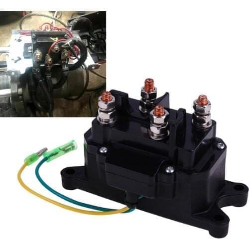 Car accessories Universal High Quality 12V Solenoid Relay Contactor Winch Solenoid Switch Thumb for Car ATV UTV Winch Relay
