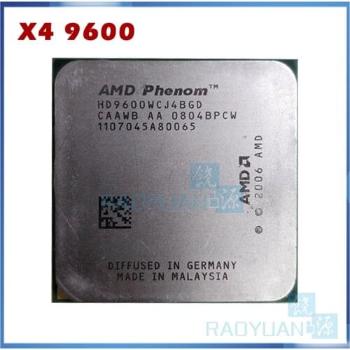 AMD Phenom X4 9600 Quad-Core DeskTop 2.3GHz CPU HD9600WCJ4BGD HD960ZWCJ4BGD Socket AM2+/940pin