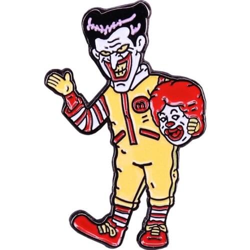 Halloween Themed Party Horror Brooch Hard Enamel Pin Lapel Pins Jewelry Accessory