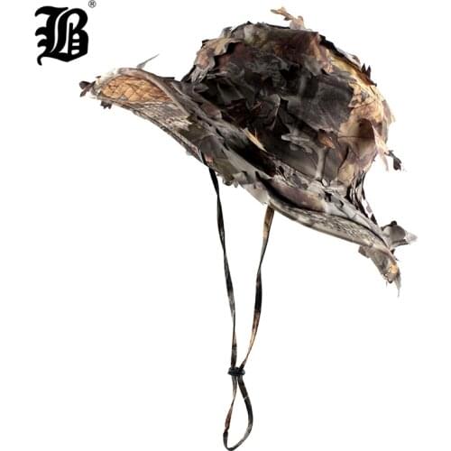 [FLB] New Cotton Summer Spring Mens Bucket Hats Leaf Wide Brim Fishing Male Sun Hats For Men Women Hiking Sombrero Gorro F325