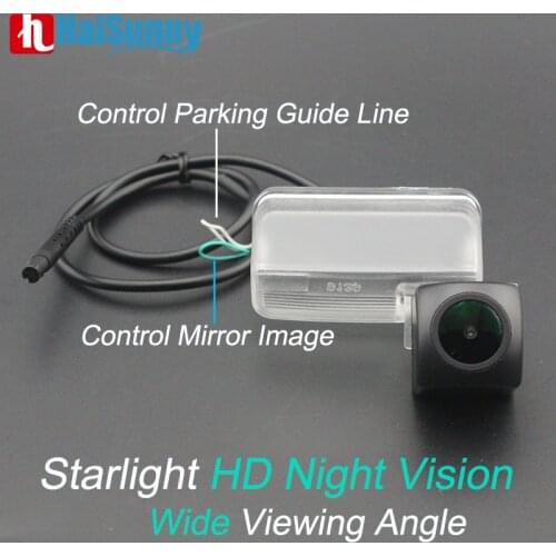 HaiSunny Rearview Rear View Camera For Citroen DS4 Peugeot 206 207 407 307 Car Fisheye Lens Reverse Backup Full HD Night Vision