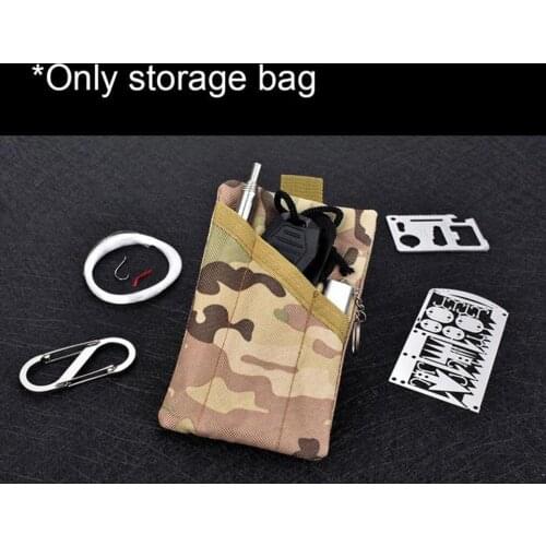 Outdoor Sports Camouflage Belt Bag Tactical Coin Purse Tactical Running Portable Tool Storage Hand Bag