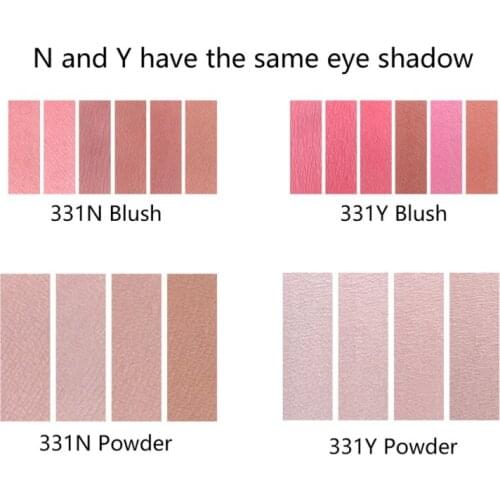 MISS ROSE39 color matte eyeshadow box cosmetic case multi-function trimming palette makeup palette TSLM