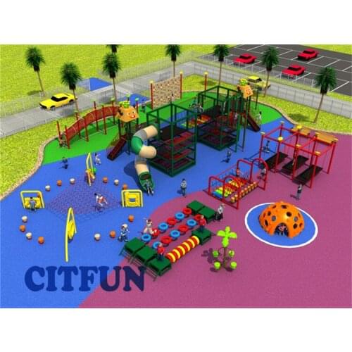 New design more challenge multi-function fitness equipment climbing rope net ,Outdoor Playground Web climber OP16-246A