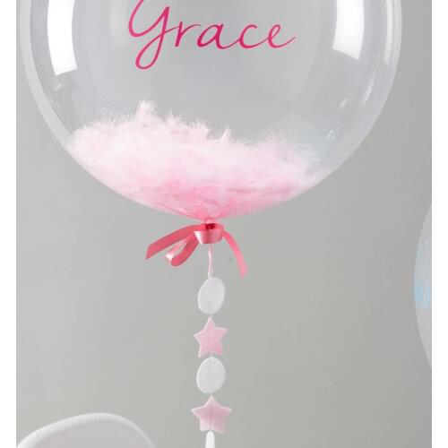 100PCs/Set Mixed Feathers For Transparent Balls Ornaments Wedding New Year Christmas Decorations For Home Balloons DIY