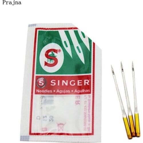 Prajna Steel Sewing Machine Needle Singer Home Multi-function Vintage Sewing Machine Tool Brazil Imported Machine Needles SINGER