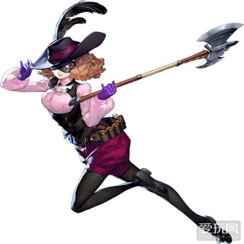 Rongji jewelry game RPG Persona 5 Keychain axe Pure manual assembly keyring men women charm Jewelry