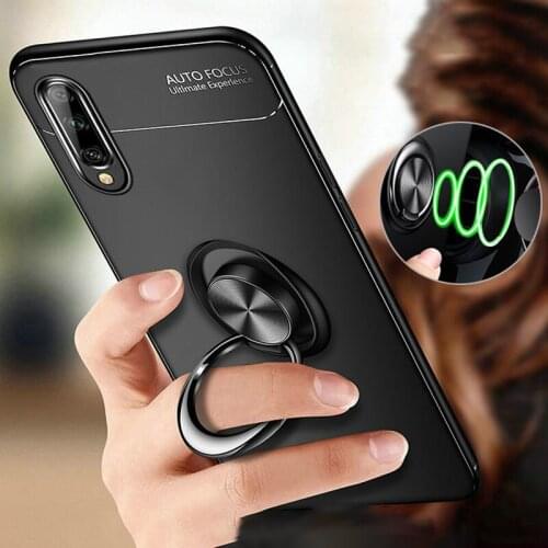 Luxury Ring Phone Case For Samsung Galaxy A10 A20 A30 A40 A50 A70 A10S A20S A30S M02S M02 M12 M42 M62 F12 F62 Cover Soft Case