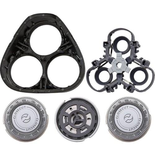 Razor Replacement Shaver Head + Blate+Frame for Philips HQ6900 HQ6675 HQ6990 HQ7615 HQ6696 HQ6955 HQ6944 HQ6945 HQ6946 HQ6947
