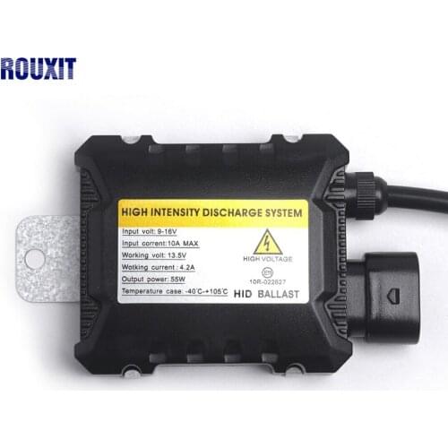 Slim HID 55W Xenon Replacement Electronic Digital Conversion Ballast Kit Ignition Unit Block for Xenon H7 H1 H3 H4 H11 9005 9006
