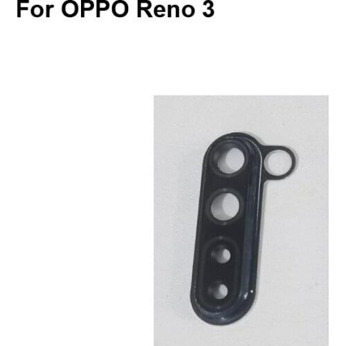For OPPO Reno 3 Rear Back Camera Glass Lens +Camera Cover Circle Housing Parts Replacement test good For OPPO Reno3