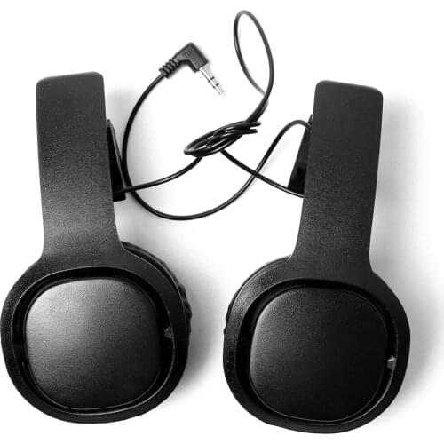 1 Pair VR Game Enclosed Headphones for Oculus Quest 1/Rift S Wired Earphone Left Right Separation for PSVR VR Headphones Headset