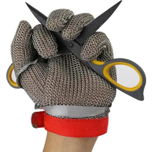 1PCS Anti Cut Gloves High Performance Level 5 Protection HPPE Golve Wearable Durable Kitchen Outdoor Protective Gloves
