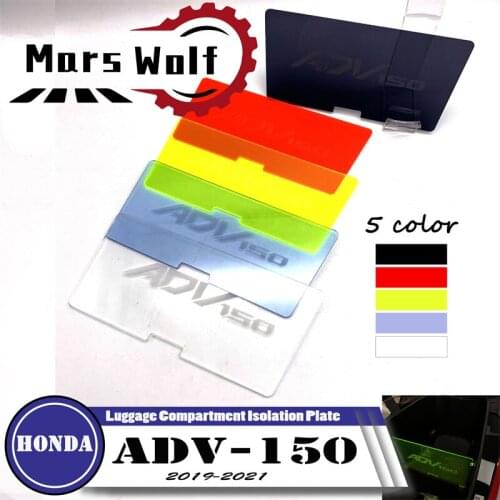 Motorcycle Accessories Compartment Luggage Compartment Isolation Plate Board For ADV150 ADV-150 2019 2020 2021 ADV 150 '19-'21