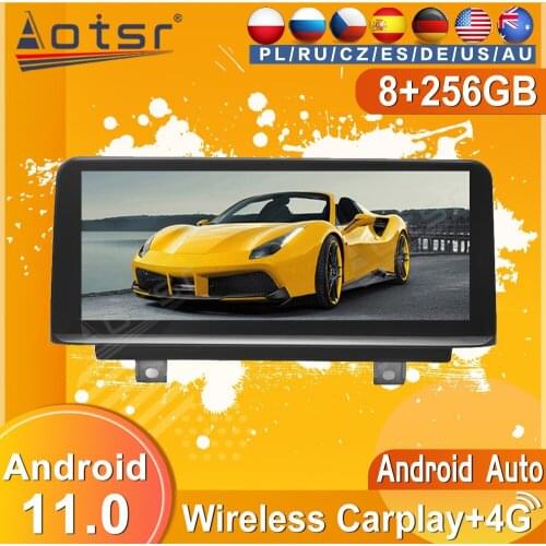 256G Android 11 Tape Radio Recorder Car For BMW 3 4 Series F30 F31 F34 F35 F32 F33 F36 2013 - 2016 Navi Player Stereo Head Unit