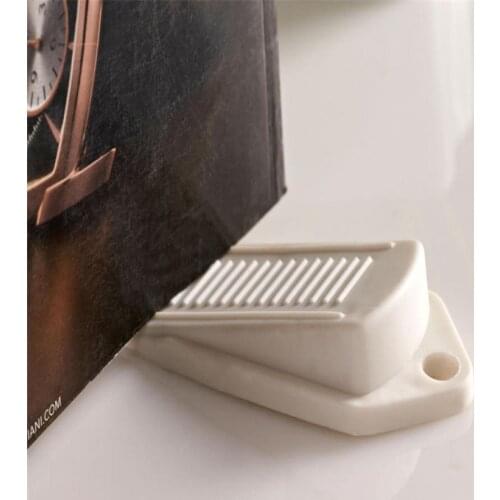 Safe Stopper Environmental Rubber Heavy Duty Extra Large Wide Door Wedge Floor Home Protector Stops Stoppers