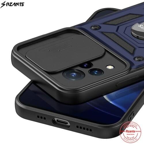 Rzants For VIVO V21 V21E 4G Case Camera Lens Protection Rotation Ring Stand Holder Strong Shockproof Anti-Slip Cover