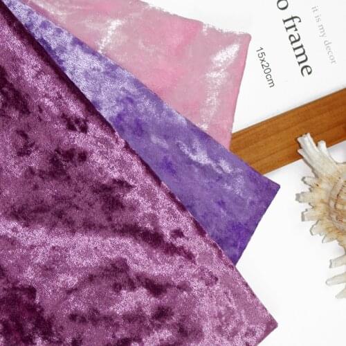 100x160cm Gold Diamond Velvet Fabric Elastic Flannel Fabric For Sewing DIY Clothes Stage Party Wedding Home Decor