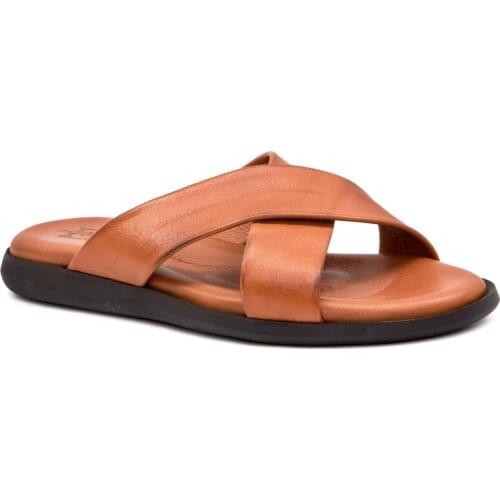 Gedikpaşalı FRK 9Y 6054 TAN Men Shoes Slippers-Sandals