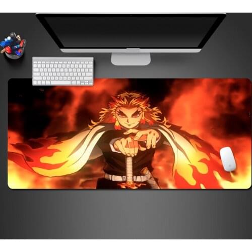 Japanese Anime Mouse Pad High Quality Best-selling Natural Rubber Big Lock Edge Game Anime Pad PC Computer Gaming Mouse Mat