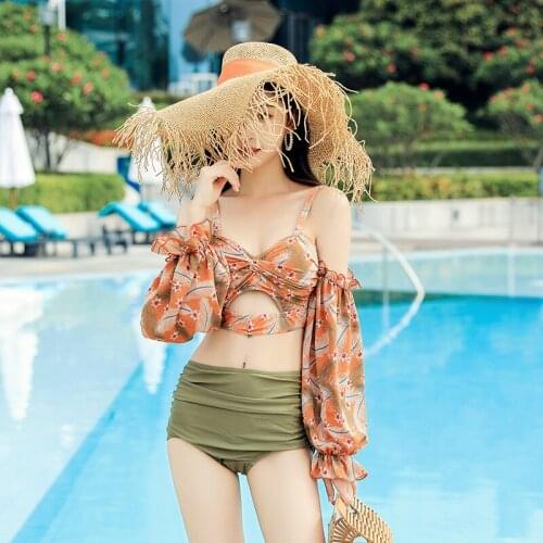 Swimwear Women Swimsuits Bikini Girls Kids Brazilian Swimsuit Separate Female Print Restoring Ancient Sexy Condole Belt