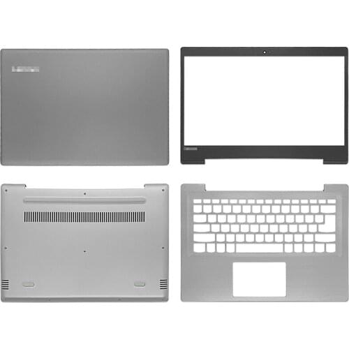 New For Lenovo Ideapad 320S-14 320S-14ISK 320S-14IKB Laptop Top Case LCD Back Cover Front Bezel Palmrest Bottom Case Silver Grey