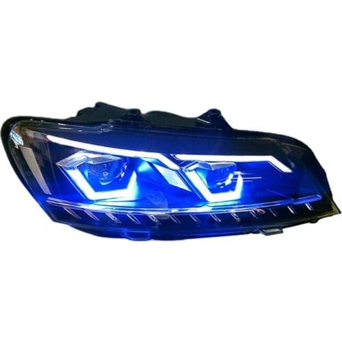 Goodmolds wholesales modified headlamp 2011-2015 led auto front light for vw passat daytime running light