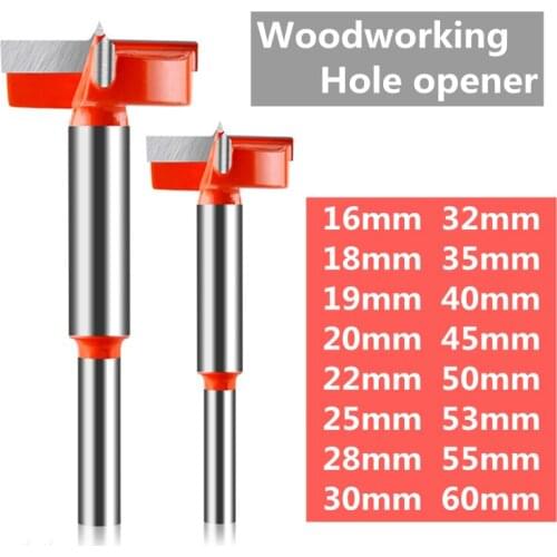 Woodworking Hole Opener Round Hole Drill Bit Wood Hole Punch Locking Hole Artifact Woodworking Tools
