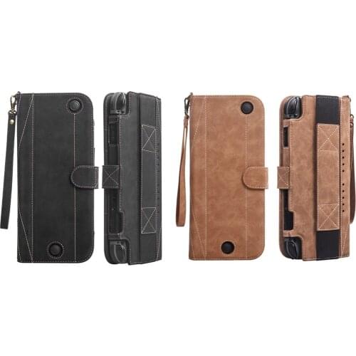 Portable PU Leather Case Protective Bag Pouch Game Card Storage Cover for NS Switch Game Console Accessories