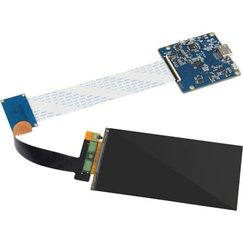 Professional 3D Printer 5.5'' 2K LCD Screen Display LS055R1SX03 2560x1440 Removed Backlight LCD Panel for Wanhao D7 Repair Parts